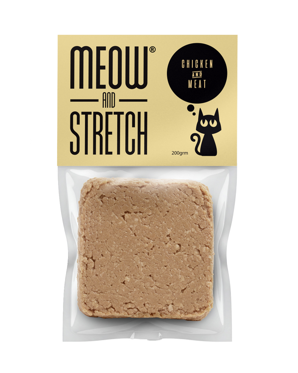 Meow & Stretch فراخ ولحمة