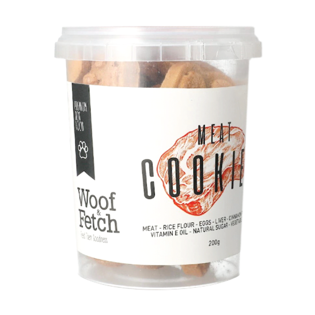 Woof & Fetch Cookies Meat