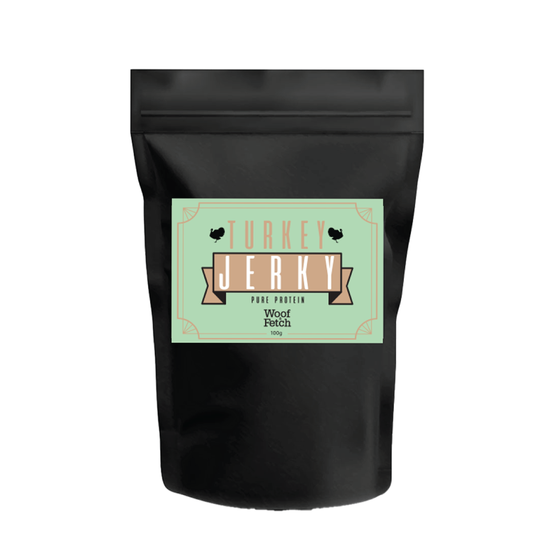 Woof & Fetch Turkey Jerky