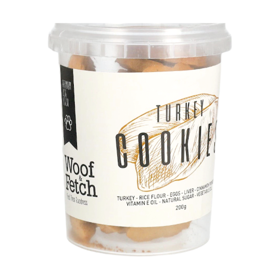 Woof & Fetch Cookies Turkey